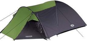 Četrvietīga telts Nils Camp Trekker NC6012, melns krās./tumši zaļa krās., 340 cm x 240 cm x 130 cm