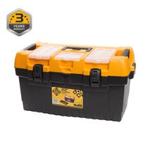 Įrankių dėžė Forte Tools PT-22, 56.4 cm x 31 cm x 31 cm, juoda sp./geltona sp.