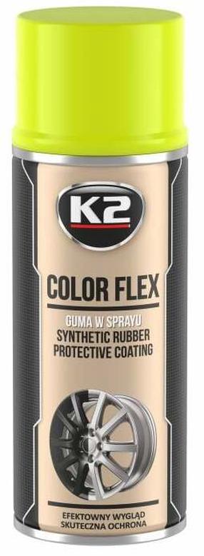 Apsauginis purškiklis gumoms K2 Color Flex, 0.400 l