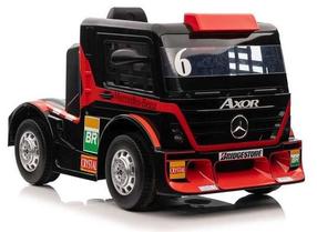 Детский электрогрузовик Lean Cars Mercedes XMX622, черный цв./красный цв.