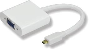 Adapteris MicroConnect HDMIDVGA Micro HDMI, VGA, balta sp.