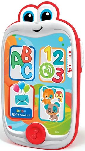 Attīstoša rotaļlieta Clementoni Baby Smartphone, 19.8 cm, EN, PL, daudzkrāsaina