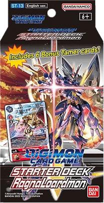 Kortų žaidimas Bandai Starter Deck RagnaLoardmon ST13, EN