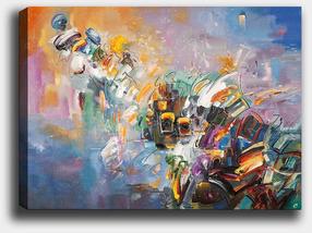 Reprodukcija Wallity, 441hpe1705, 100 cm x 70 cm