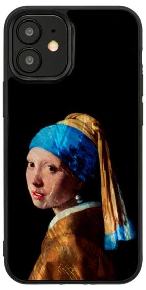 Telefono dėklas iKins Girl with a Pearl Earring for iPhone 12 Mini, įvairių spalvų, Apple