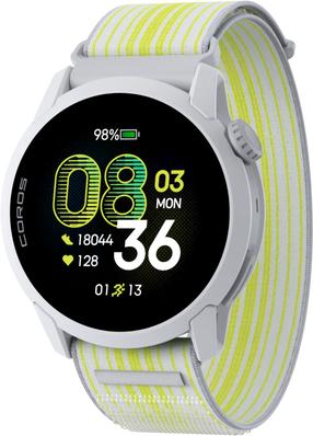 Умные часы Coros Pace 4 WPACE4-WHT-N, белый цв./желтый цв.
