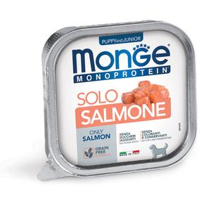 Влажный корм для собак Monge Monoprotein Solo Puppy, лосось, 0.15 кг