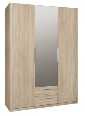 Spinta Forte Cadixo CDXS83S-D30, sonoma ąžuolo sp., 58.9 cm x 150.6 cm x 212.9 cm, su veidrodžiu