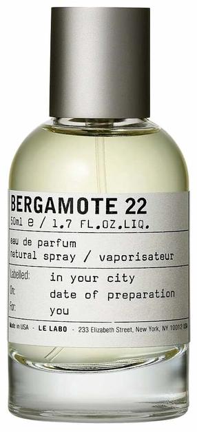 Parfimērijas ūdens Le Labo Bergamote 22, 50 ml