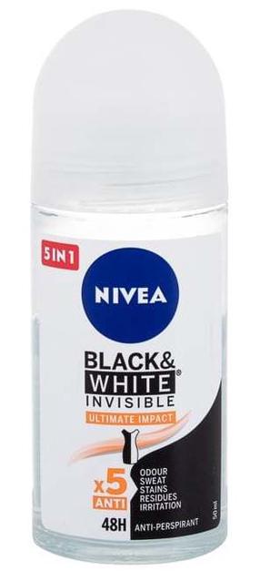 Kūno dezodorantas Nivea Black & White Invisible Ultimate Impact, 50 ml