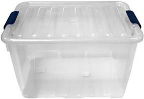Kaanega hoiukarp Plast Team Home Box 2232, 30 l, läbipaistev v., 36 x 47 x 25.2 cm