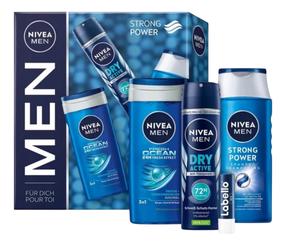 Dovanų komplektas vyrams Nivea Men Powerpack