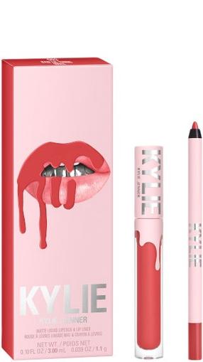 Блеск для губ Kylie Cosmetics Matte Liquid Lipstick + Lip Liner, until further notice цв., 354