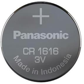 Baterijas Panasonic 12514, CR1616, 3 V