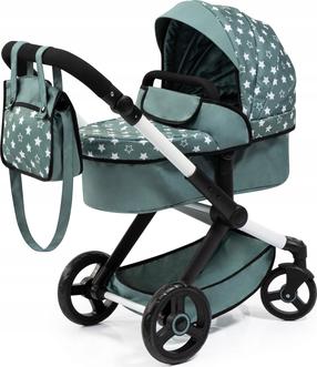 Коляска для кукол Bayer Xeo 17058AA, зеленый цв.