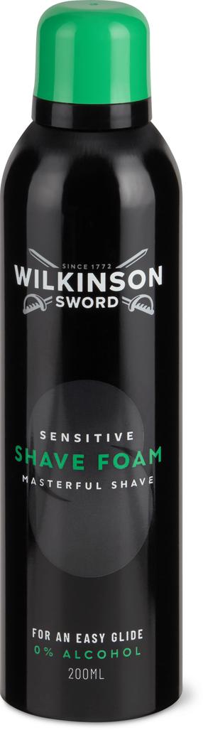 Skūšanās putas Wilkinson Sword Sensitive, 200 ml