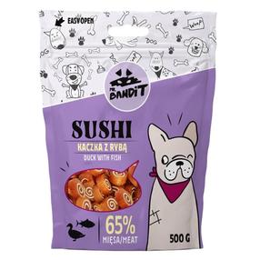 Koeramaius Mr. Bandit Sushi Duck&Fish, kalaliha/pardiliha, 0.5 kg