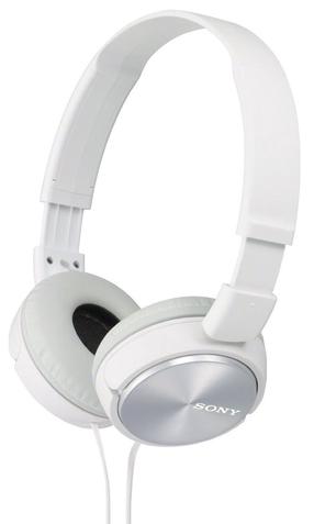 Juhtmega kõrvaklapid Sony MDR-ZX310, valge v.