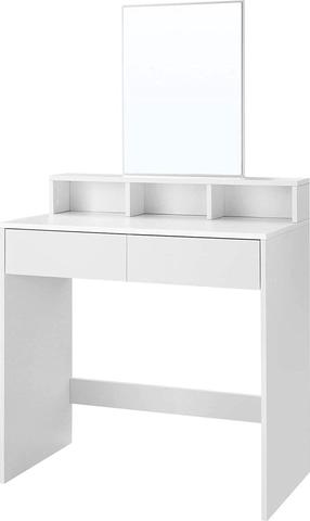 Туалетный столик Maksik RDT113W01, белый цв., 140 см x 40 см x 80 см