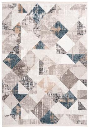 Kilimas Me Gusta Acropolis 225, mėlyna sp./pilka sp., 180 cm x 120 cm