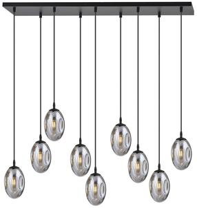 Lampa karināms Emibig Astral 9 BL, E14, 9 x 40 W, melna krās./grafīta krās. / melna krās., 10 x 20 cm