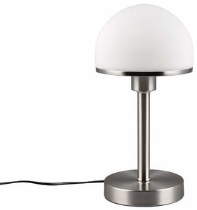 Galda stāvlampas Trio Joost II, E27, 40W, balta krās./niķeļa krās.