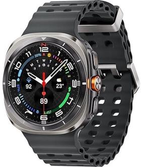 Viedais pulkstenis Samsung Galaxy Watch Ultra LTE, melna krās.