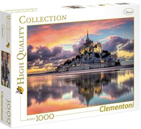 Пазл Clementoni Le Magnifique Mont Saint-Michel 39367, 69 см x 50 см, 1000 шт.