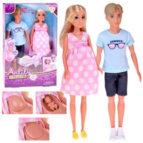 Набор кукол Anlily Family Series ZA5700, 30 см, многоцветный