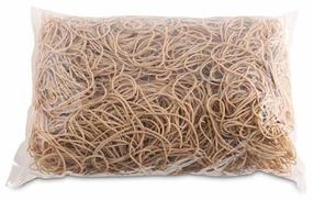 Kancelejas preču gumijas lentes Q-Connect, 7 cm, 1000 g, brūna krās.
