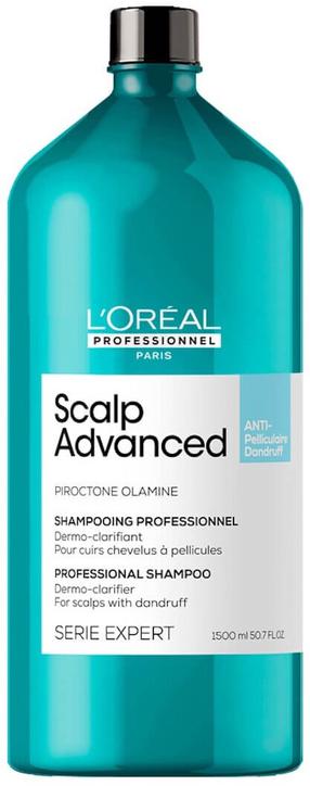 Šampūns L’Oréal Professionnel Paris Scalp Advanced Anti-Dandruff Dermo-Clarifier, 1500 ml