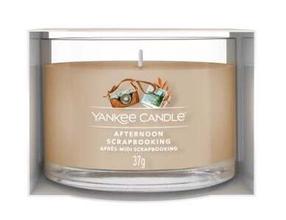 Žvakė, aromatinė Yankee Candle Afternoon Scrapbooking, 90 h, 0.037 g, rusva sp.