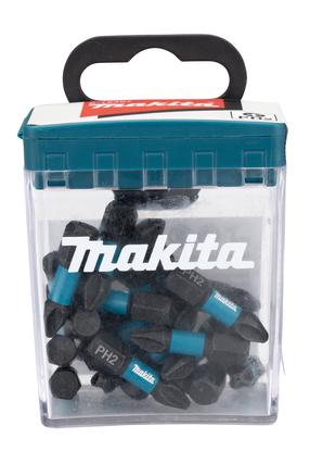 Kruvikeeraja otsikud Makita Impact black, PH2, 25 mm, 1/4"