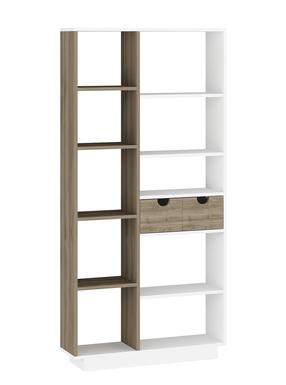 Grīdas plaukts Kalune Design Luma 550ARN1602, brūna krās./balta krās., 188.6 cm x 80.4 cm x 25 cm