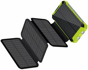 Nešiojamas įkroviklis (Power bank) Realpower, 20000 mAh, juoda sp.