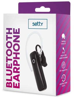Беспроводная гарнитура Setty SBT-01, Bluetooth