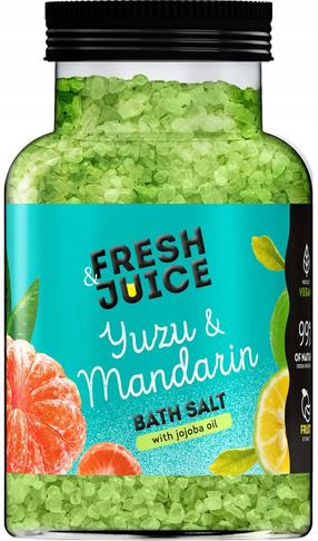 Vannas sāls Fresh Juice Yuzu & Mandarin, 700 g