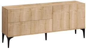 Komoda Kalune Design Laika, ąžuolo sp., 80 cm x 180 cm x 40 cm