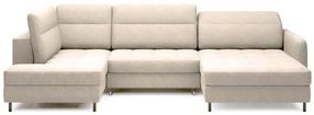Kampinė sofa Berrto Raquel 18, smėlio sp., dešininė, 165 x 306 cm x 100 cm