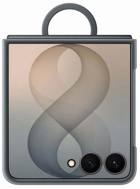 Telefona vāciņš Samsung Galaxy Z Flip 8 EF-EF776CBEGWW, grafīta krās.