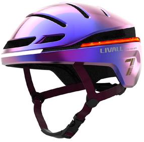 Dviratininkų šalmas universalus Livall Smart Evo21, violetinė sp., M