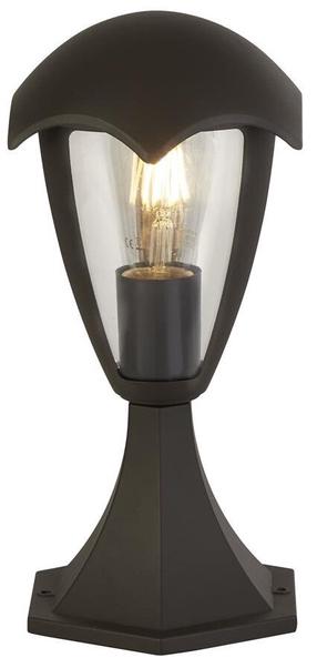 Pastatomas lauko šviestuvas Searchlight Bluebell, 60W, E27, IP44, juoda sp., 17.5 cm x 30 cm
