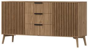 Komoda Entsian, ąžuolo sp., 72 cm x 150 cm x 40 cm