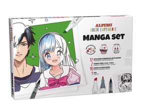 Kūrybos rinkinys, piešimas Alpino Color Experience Manga Set