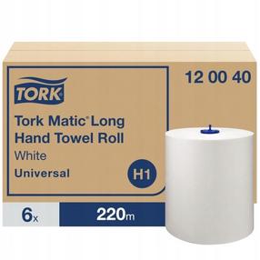 Popierinis rankšluostis Tork Matic 120040, 1 sl, 6 vnt.