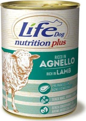 Šlapias šunų maistas Life Pet Care Nutrition Plus Lamb, vištiena, 0.4 kg