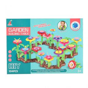 Konstruktors RoGer Garden, 104 gab., daudzkrāsaina