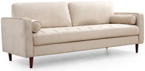 Diivan Hanah Home Rome 560ARE1331, hele pruun v., 90 x 215 cm x 70 cm