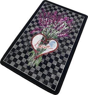 Vonios grindų kilimėlis Foutastic Levan 359CHL5208, įvairių spalvų, 120 cm x 70 cm