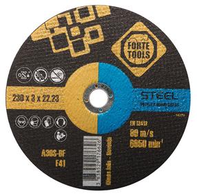 Griešanas disks Forte Tools, 230 mm x 3 mm x 22.23 mm